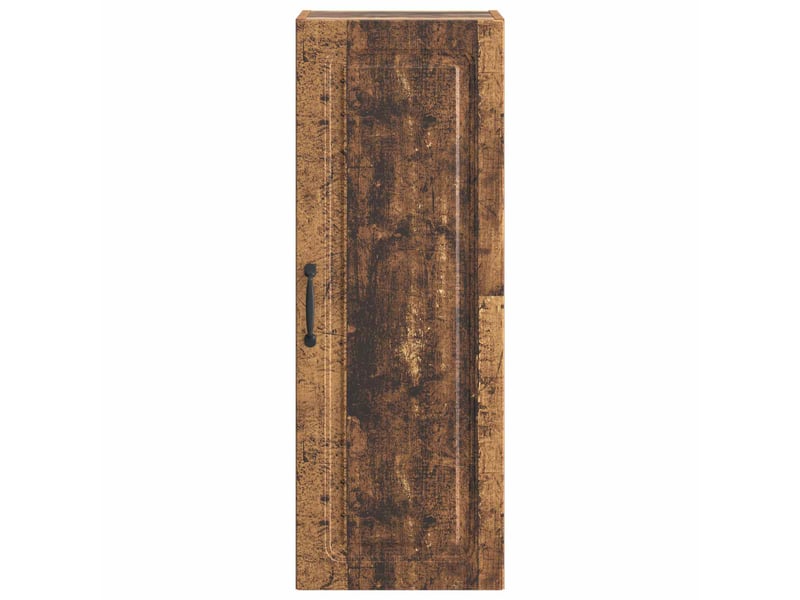  Armoire murale salon 33x34,5x90cm bois d'ingénierie bois ancien shl1889  - Conforama D