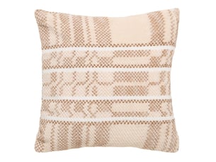 Coussin lary carré 40x40cm beige