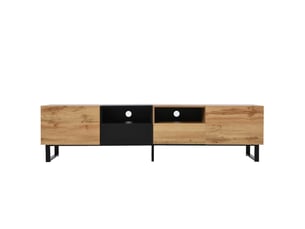Meuble tv coloris naturel 190 cm   