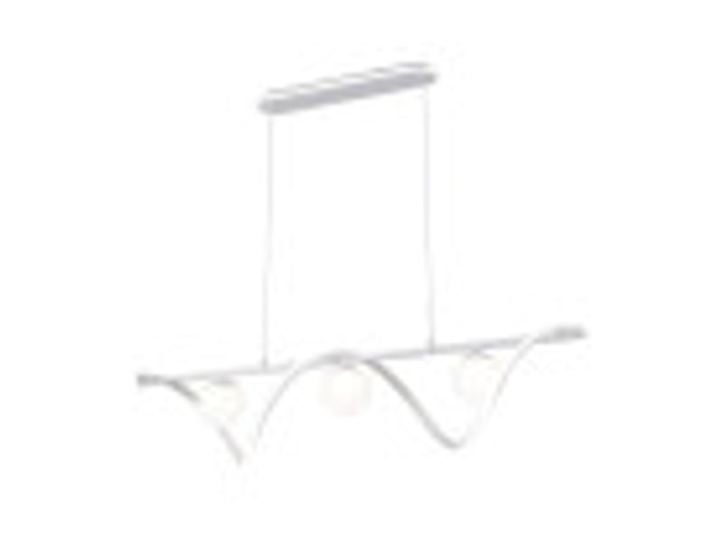  Fabrilamp century, suspension, moderne, led, 151 w, 12590 lm, 3000-4000-6000 k, blanc, 55-129.5 x 120 x 26 cm 250192001 - Conforama B