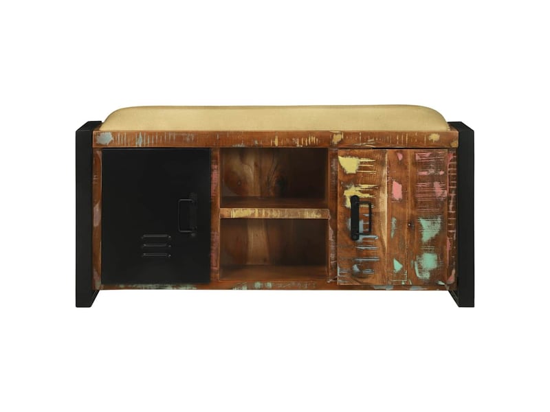  Banc d'entrée multicolore 100x35x50 cm  - Conforama E