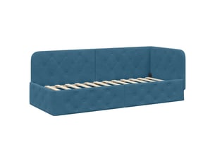 Lit simple 80x200 cm    coloris bleu