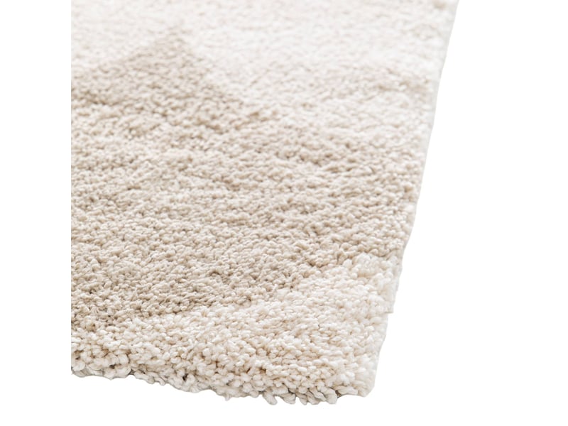  Tapis intérieur motif ronds crème et beige 200 x 290cm - stella  - Conforama C