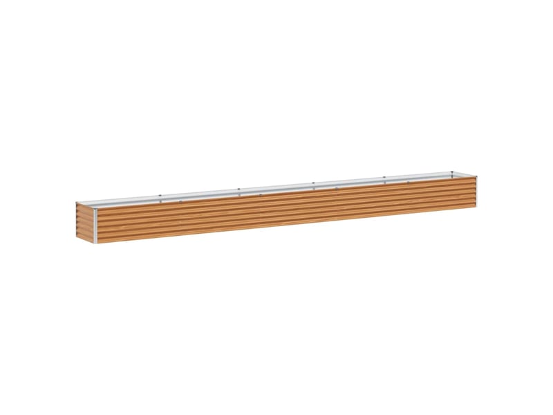  Jardinière - bac à fleurs surélevée marron clair 485 x 50 x 36 cm  - Conforama A