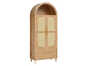 Buffet 2 porte(s)  2 tiroir(s) MEULVA  - 76 cm coloris naturel 