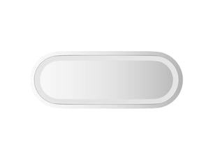 Miroir de salle de bain, miroir de toilette à led 40x15 cm ovale cf62494