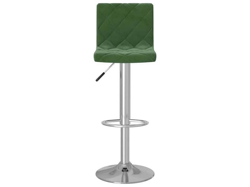  Lot de 2 tabouret de bar, chaise de bar vert foncé velours shl28771  - Conforama D