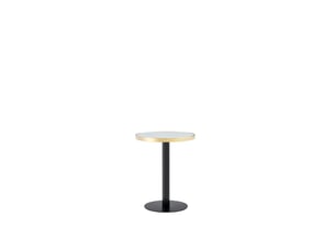 Table basse rond(e) coloris bicolore STILVORA  - 60 cmx60 cm