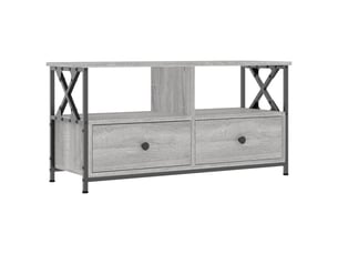 Meuble tv coloris gris 90 cm   