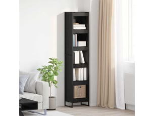 Bibliotheque coloris  noir  <strong></strong> <strong></strong> - 40 cm x 189.5 cm