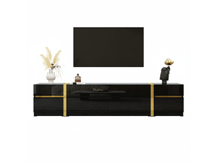 Meuble tv coloris noir VVBV