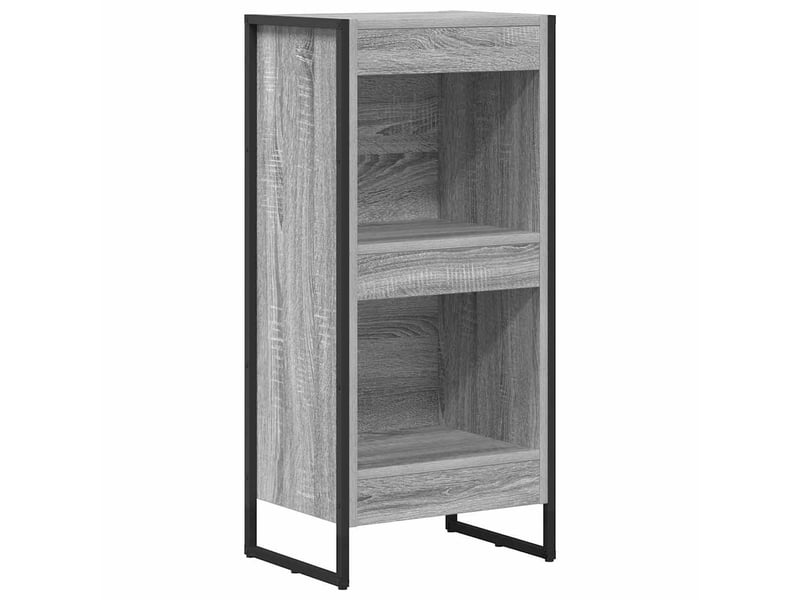 Bibliothèque, armoire à livres 40 x 30 x 86,5 cm bois d'ingénierie gris sonoma - Conforama A