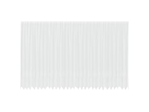 Rideau en dentelle, rideau ajouré, voilage blanc 300 x 750 cm polyester cf43806