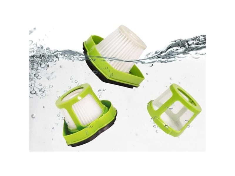  Accessoires pour aspirateur – 2 pièces de rechange pour filtre à vide pour aspirateur à main bissell 1782 avec gomme pour poils d'animaux  - Conforama D