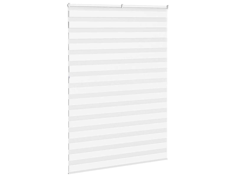  Store zèbre, store de fenêtre blanc 165x230 cm largeur du tissu 160,9cm polyester cf48394  - Conforama D
