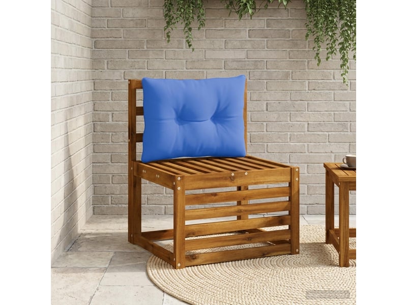 Coussin de dos, coussin de dossier putten 100 % polyester bleu royal cf54883 - Conforama B