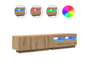Meuble tv coloris marron 180 cm <strong></strong>  <strong></strong>