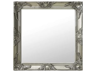 Miroir carré(e) à fixer coloris argenté <strong></strong>  <strong></strong> - 60 cm x 60 cm