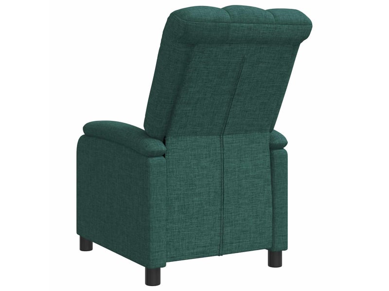 Vidaxl fauteuil inclinable vert foncé tissu - Conforama E