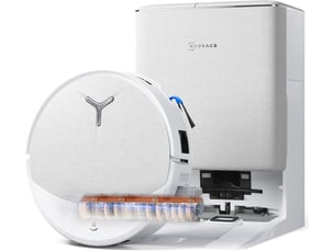 Aspirateur robot aspirant et lavant ECOVACS 30000Pa, TruePass 4WD, YIKO - connectée Navigation laser