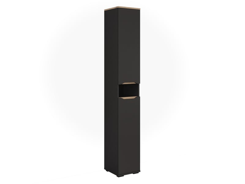  Vicco meuble salle de bain, anthracitechêne artisan, 30.2x192.5cm  - Conforama A