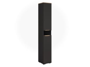 Vicco meuble salle de bain, anthracitechêne artisan, 30.2x192.5cm