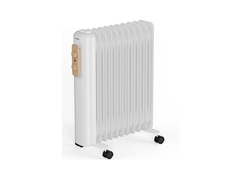  Supra - radiateur à bain d'huile 2500w blanc  orion2500 - ORION2500 - Conforama A