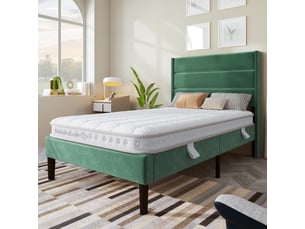 Matelas 90x200 cm <strong>PEXCHO</strong>  <strong></strong> Coton soutien Medium épaisseur 10 cm