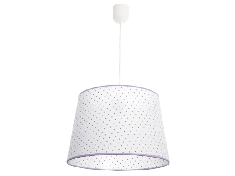  Suspension enfant fabrilamp okapi lilas 1xe27 hauteur réglable 30-105 cm ø36 cm 076193619 - Conforama A