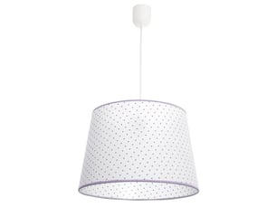 Suspension enfant fabrilamp okapi lilas 1xe27 hauteur réglable 30-105 cm ø36 cm