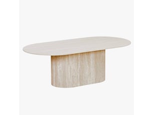 Table basse coloris beige MOBILIER DECO