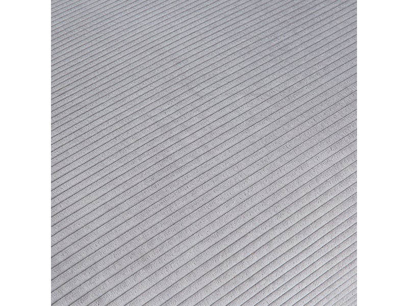 Canapé d'angle droit convertible - 4 places - velours côtelé - fiesole - gris clair 3CA52.CA.4AC.G.02 - Conforama C