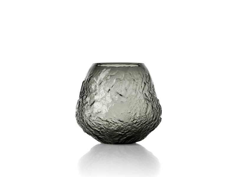  Le vase earth crater - noir - l  - Conforama A
