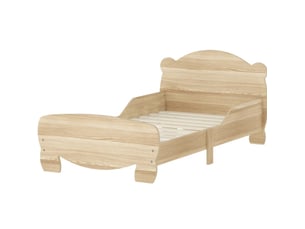 Lit simple 70x140 cm HOMVRA coloris naturel