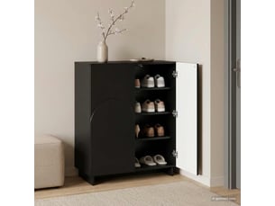 Meuble à chaussures 3 paire(s)  <strong></strong>  <strong></strong> coloris noir
