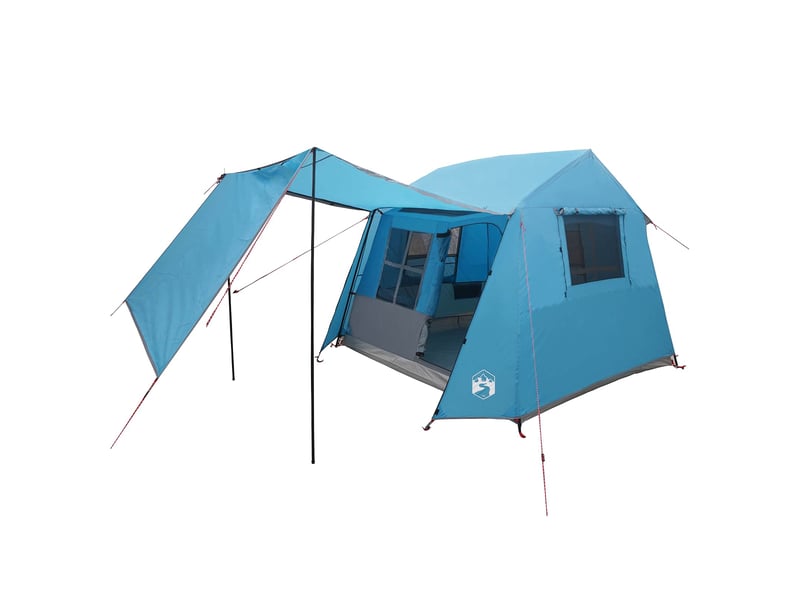  Tente tunnel, tente de camping bleu 275x240x200 cm  - Conforama A