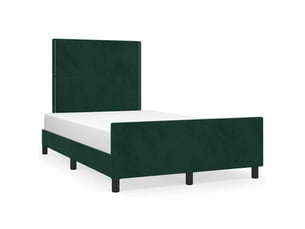 Lit 2 places 120x190cm    coloris vert