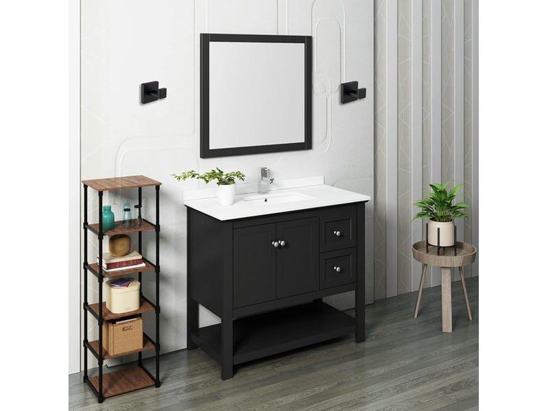 2 pièces crochet de salle de bain noir, mural home patère à crochets, en acier inoxydable sus304  - Conforama B