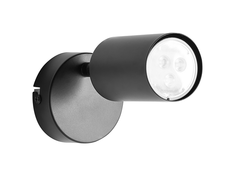 Lot de 2 lampes murales nyando métal noir  - Conforama E