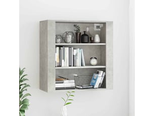 Armoire <strong></strong> <strong></strong> coloris gris largeur 80 cm