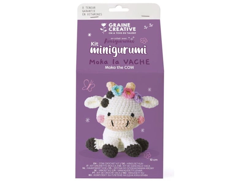  Kit crochet minigurumi - vache 420336 - Conforama A