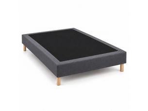 Sommier tapissier 160x200 cm HOMYFRANCE épaisseur 20 cm vendu avec pieds