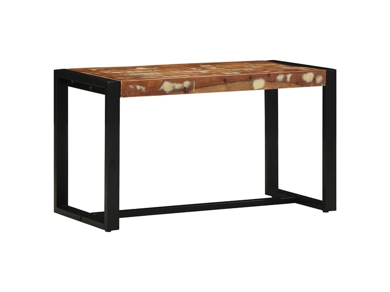  Banc d'entrée, banc interieur multicolore 80x35x45 cm bois massif récupération  - Conforama C