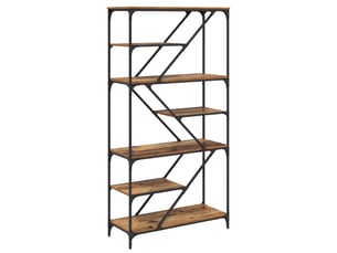 Étagère 9 niveaux, étagère de rangement 91 x 36 x 176 cm bois d'ingénierie shl846