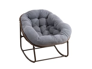 Fauteuil fixe   Coton / Polyester gris
