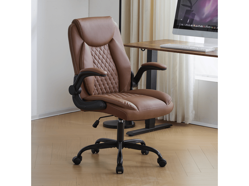  Chaise de bureau, 64x64x102 cm, roulettes, hauteur réglable, bicolore, poids 13,5 kg cao-W5589P514164-conf-NEW - Conforama D