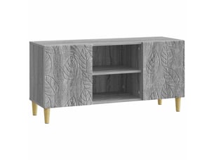 Meuble tv coloris gris 102 cm <strong></strong>  <strong></strong>