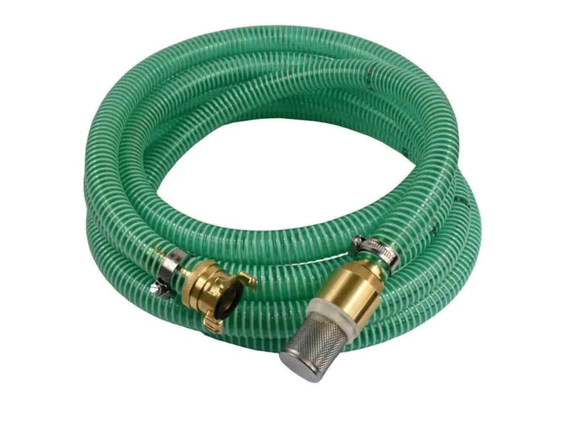  Kit d'aspiration et de refoulement 1 pouce en laiton, tuyau 1m, 6 bar pour irrigation  - Conforama A