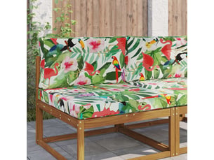 Coussin de canapé d'extérieur, coussin de chaise polyester coloré 80 x 80 cm cf54070