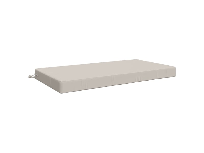  Coussin d'assise, coussin pour chaisecanapé soest 100 % polyester blanc 120 x 80 x 10 cm cf51389  - Conforama A